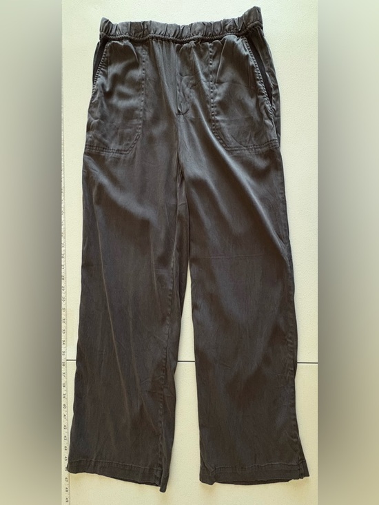 Soft Surroundings Pants - Small Soft Surroundings Charcoal Lyocell Blend Elastic Waist Pants